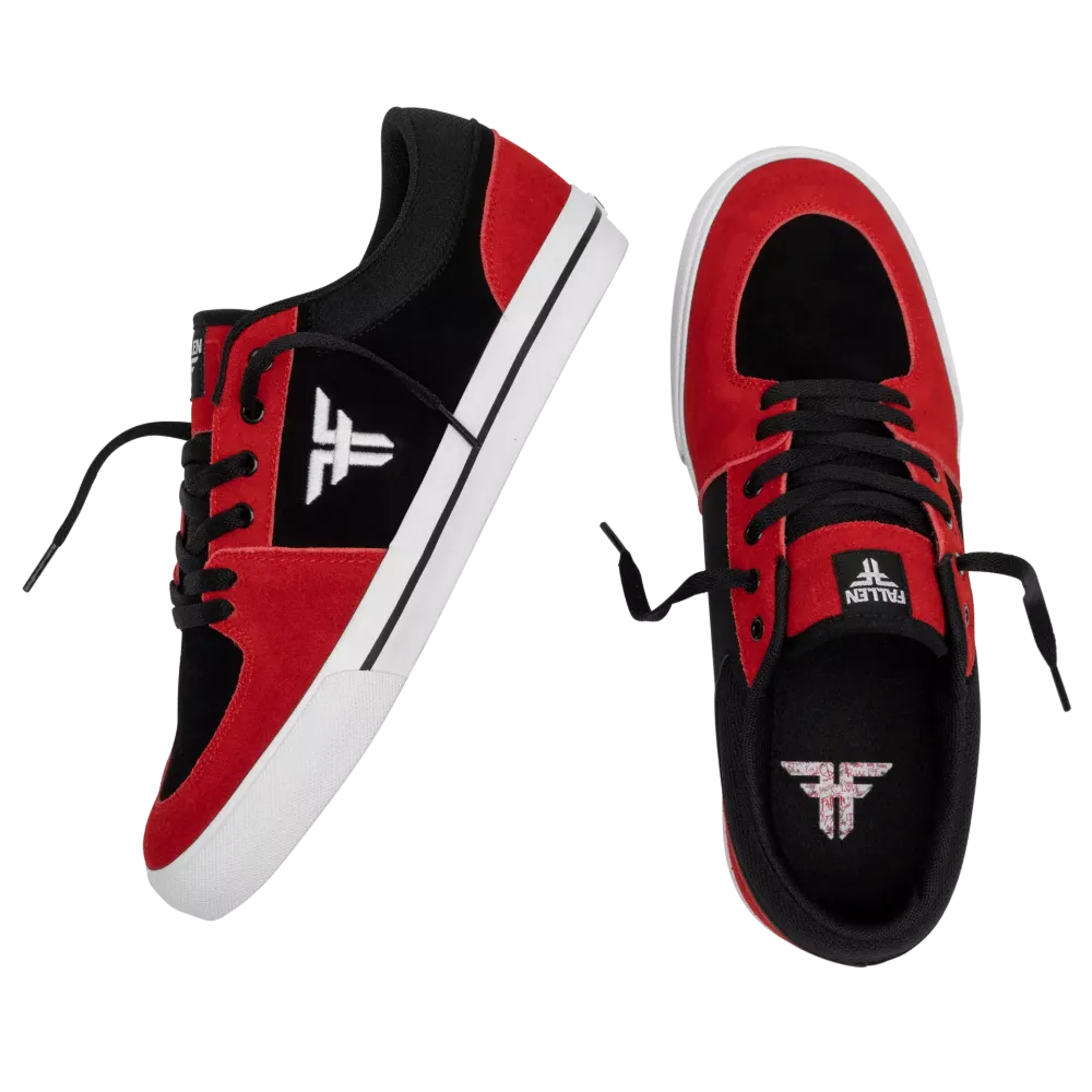 Кеды Fallen PATRIOT VULC - BLACK/RED