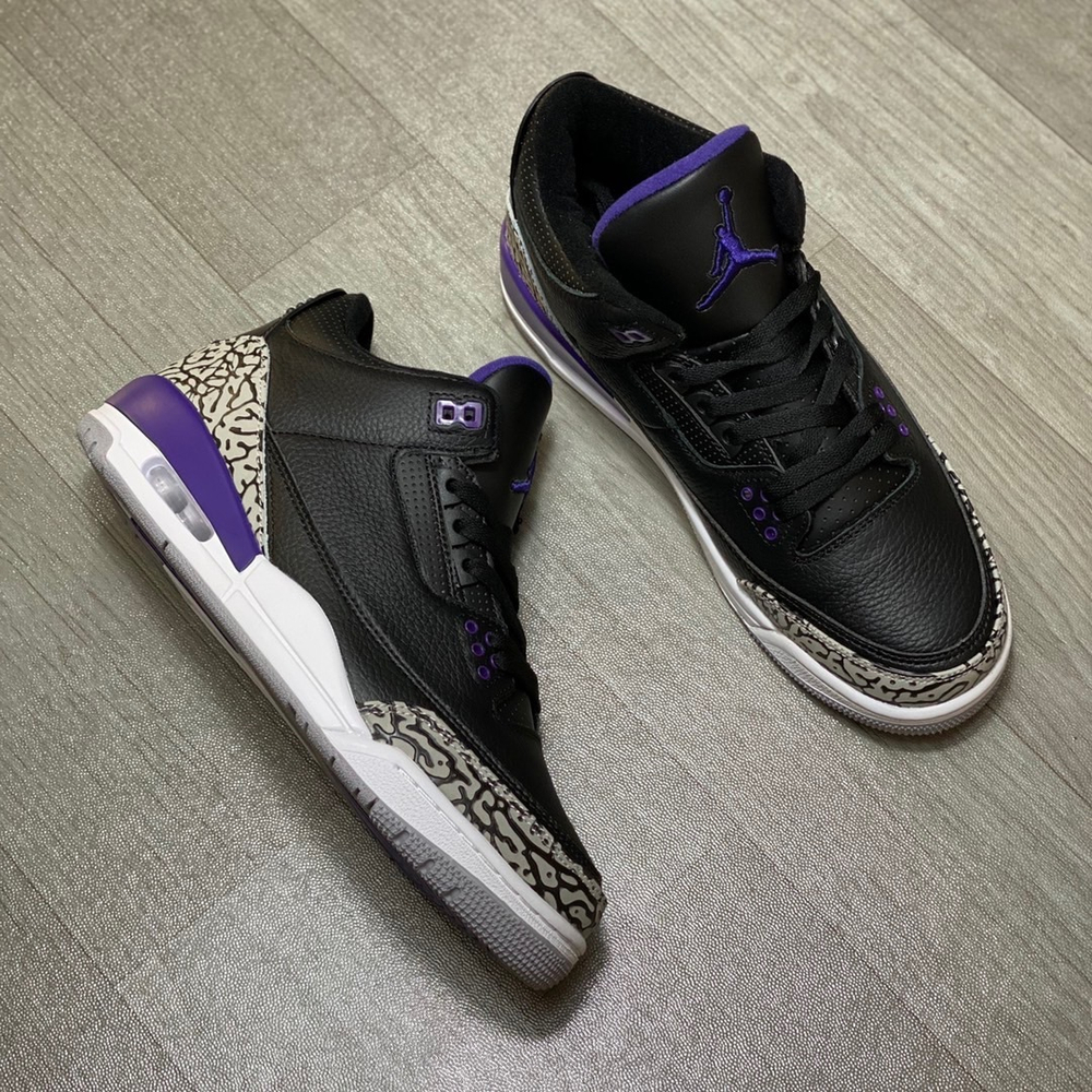 Air Jordan 3 "Court Purple"