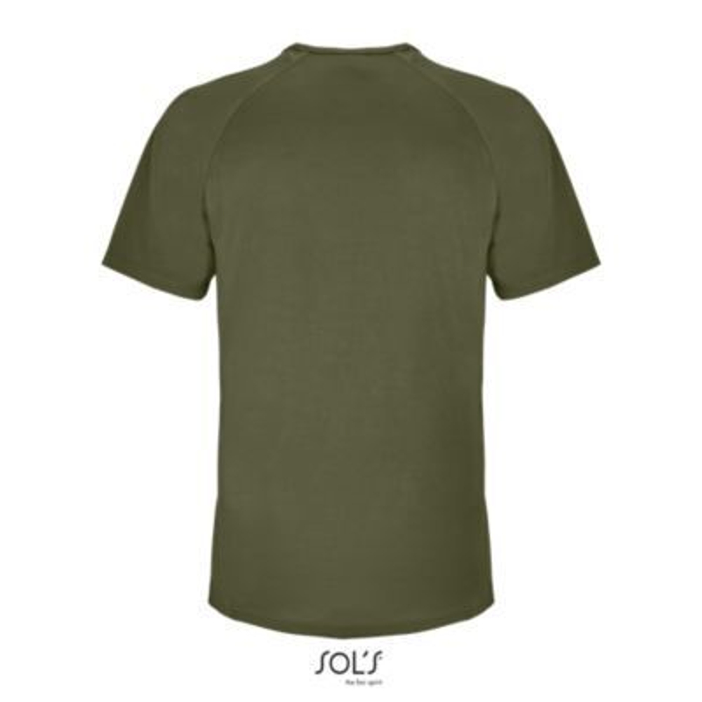 Футболка SPORTY, мужская, полиэстер 140. Жёлтый  S