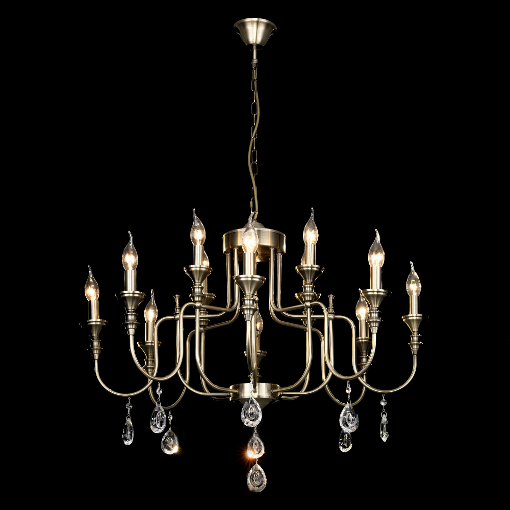 Citilux Рига CL437223 Люстра подвесная Бронза