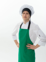 Фартук с грудкой "КУХНЯ"