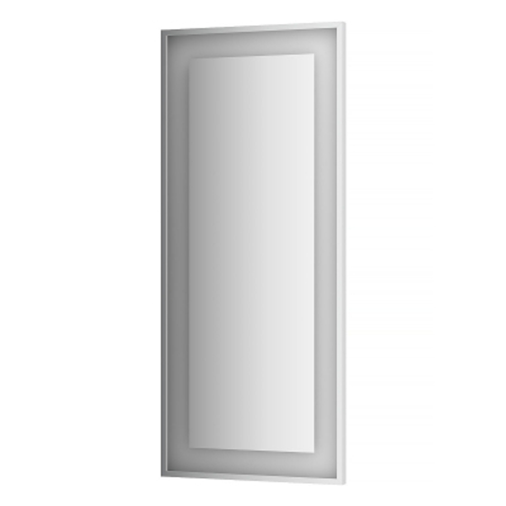 Зеркало Evoform в багетной раме со встроенным LED-светильником 30,5 W 60x140 см