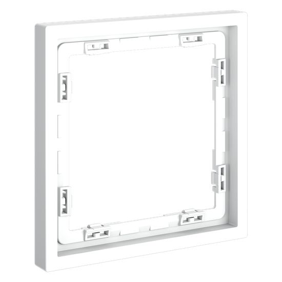 Рамка пластиковая VOLTUM S70 на 1 пост, (белый матовый)