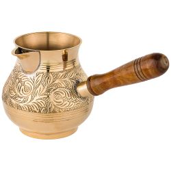 ТУРКА РЕЗНАЯ "GRAVING" 650МЛ. ЛАТУНЬ (КОР=30ШТ.)