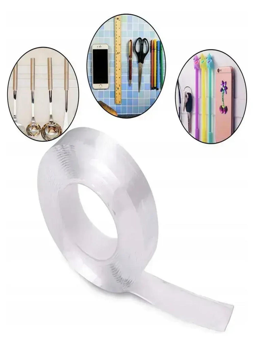 Лента-липучка 50 мм, 5 м, 1 шт