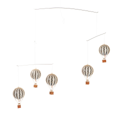 Мобиль 85х8.8х66.5см Authentic Models 5 воздушных шаров черно-белый