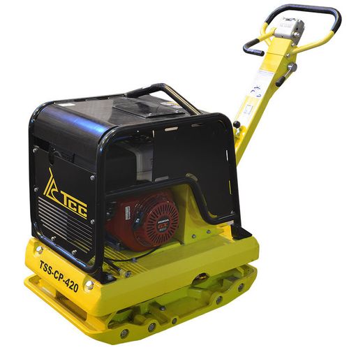 Виброплита реверсивная TSS-CP-420 гидравлика - [425 кг / 50 кН / Honda GX390] бензиновая, электростарт