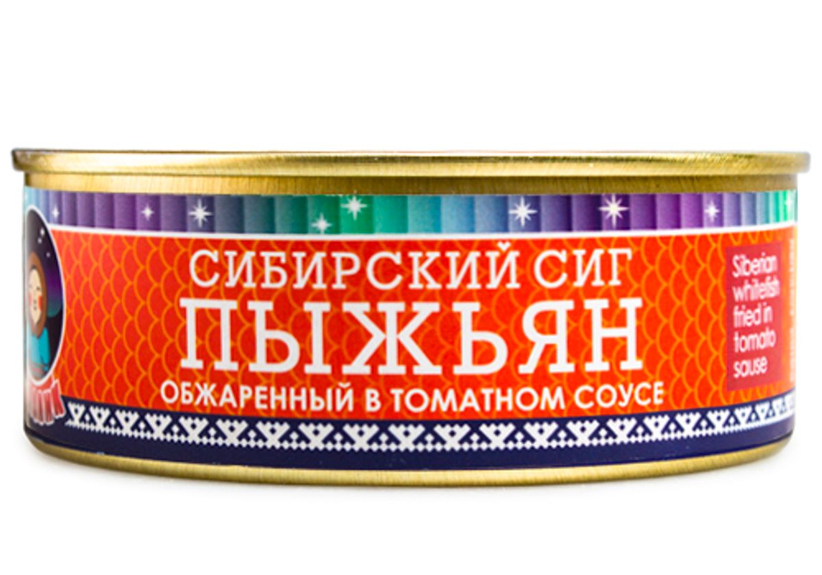 Пыжьян обжаренный в томатном соусе, 240г