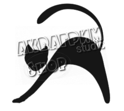 Трафарет для блеск тату "Кот