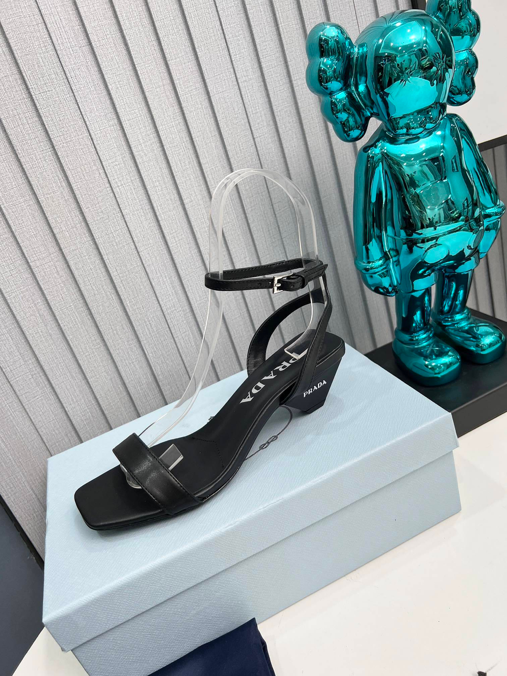 Prada Satin Sandals