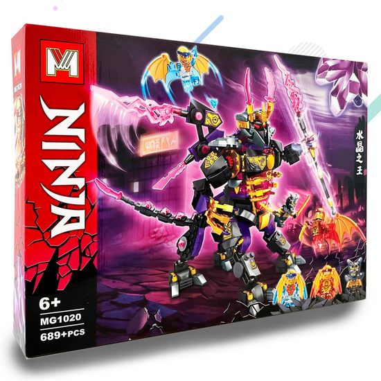 Конструктор Ninja " Кристальный Король " , 689 дет.