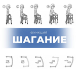 06-10-02 Ходунки на колесах FS9125L Мега-Оптим