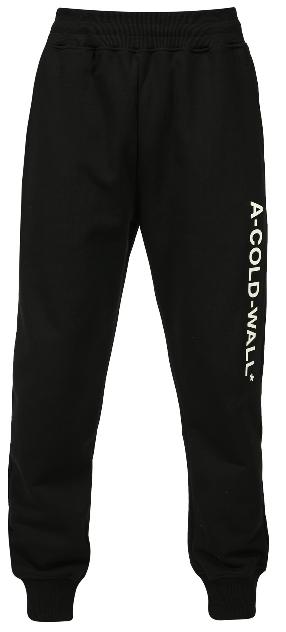 A-COLD-WALL ESSENTIAL LOGO BLACK SWEATPANTS