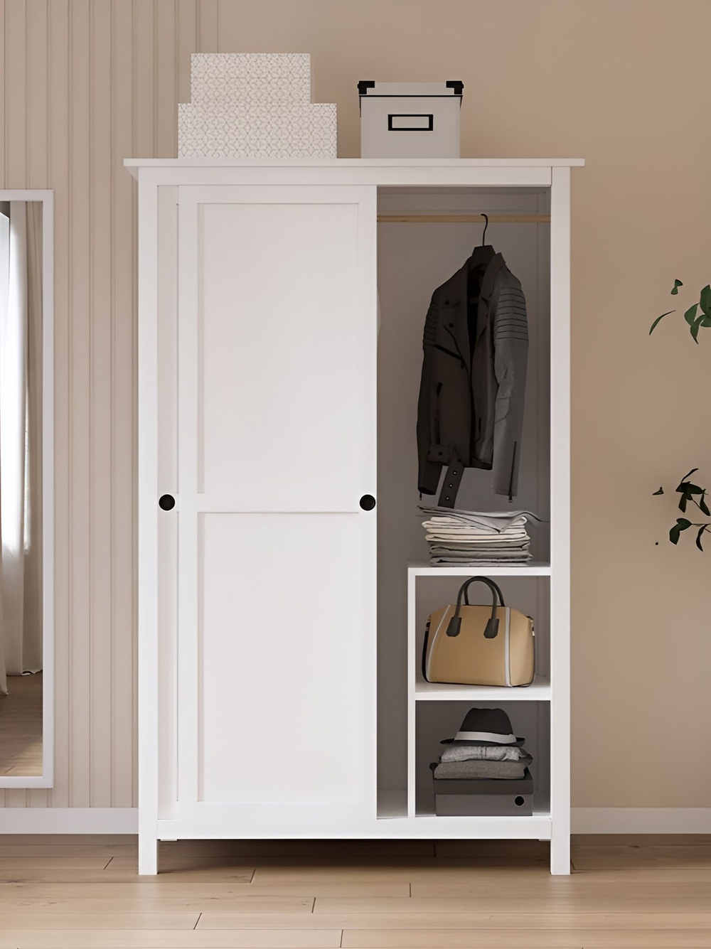 IKEA 90 / 198 / 37 / стеллаж бело-коричневый / Стеллаж - 1шт. Комплект крепежа и фурнитуры - 1шт. Сборочная инструкция - 1шт. / 34000 / белый / Стеллаж КЫМОР / - / 5 / Для дома