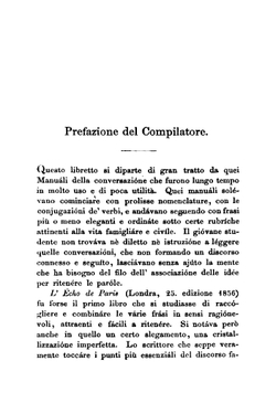 L'eco italiano fiore del parlar famigliare e della conversazione civile in Italia | Eugenio Camerini