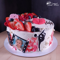 Подарок Торт на 8 Марта Кондитерская Сладкие Козырьки Sweet Visors Светланы Дегтеревой