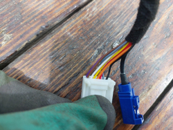 Зеркало левое 8 + 1 pin Haval Jolion 21-нв Б/У Оригинал 8202370XST10A