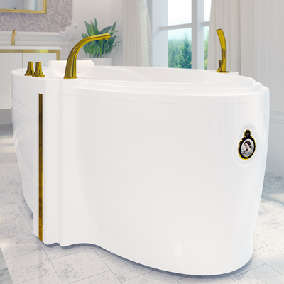 Акриловая ванна Ницца 190*110, каркас, подголовник