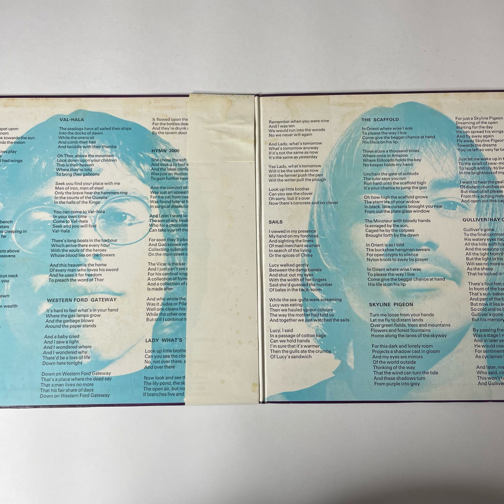 Винтажная виниловая пластинка LP Elton John Empty Sky (Japan 1970) (Obi) Western Ford Gateway