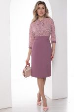 Платье Дольче Вита (розовое) П10205 LT Collection