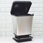 Контейнер для мусора 20л с педалью "Металл"