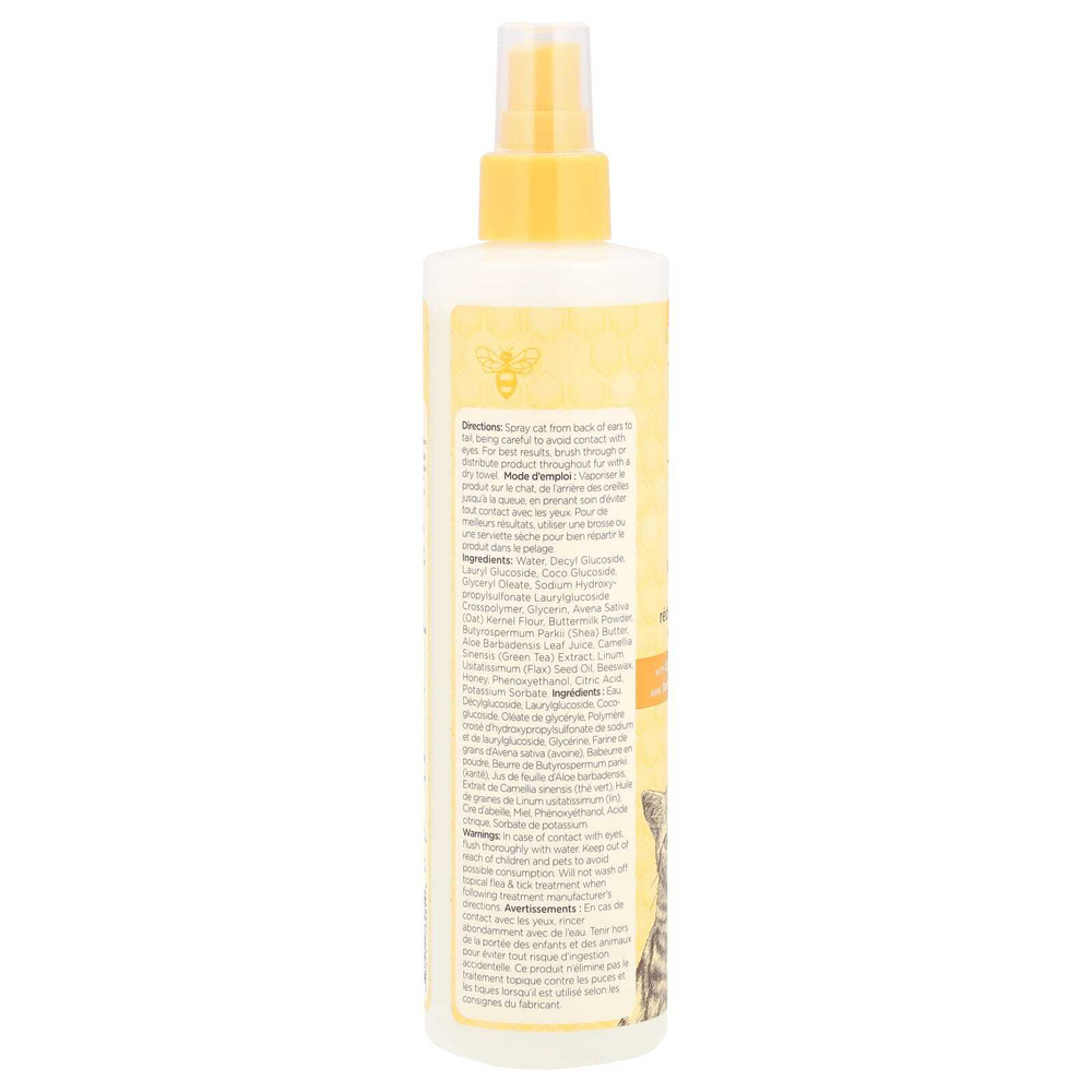 Burt's Bees, Спрей для уменьшения перхоти с коллоидной овсяной мукой и медом, для кошек, 296 мл (10 жидк. унц.)