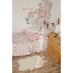 3649039 Ковер детский "Зайка", 39х75 см, велюр, поролон