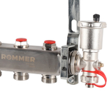 ROMMER RMS-3210-000003 ROMMER Коллектор из нержавеющей стали в сборе без расходомеров 3 вых.