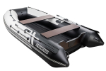 YACHTMAN-300 НДНД (Яхтман) белый-черный (лодка ПВХ нднд под мотор с усилением)