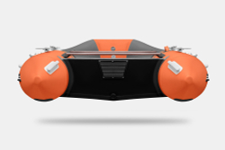 Надувная лодка GLADIATOR B330 оранжево-темносерый