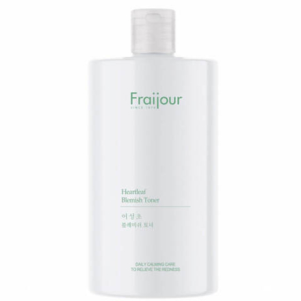 Слабокислотный успокаивающий тоник для чувствительной кожи - Fraijour Heartleaf Blemish Toner, 500 мл