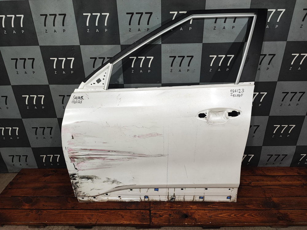 Дверь передняя левая Kia Seltos 19-22 Б/У Оригинал 76003Q5000