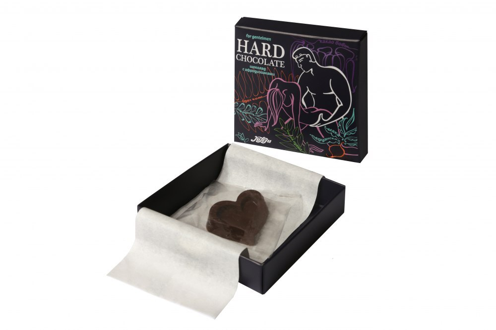 Шоколад с афродизиаками для мужчин JuLeJu Hard Chocolate