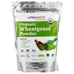 Vitamatic, Органический порошок ростков пшеницы, 454 г (16 унций)