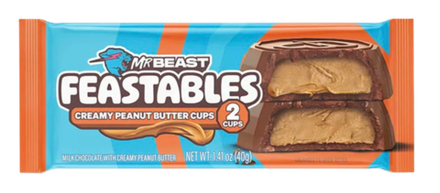 Шоколадные капсы Mr. Beast Hazelnut Cups с арахисовым маслом