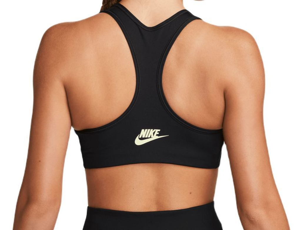 ТОП теннисный Nike Swoosh Medium-Support Non-Padded Dance Sports Bra - black