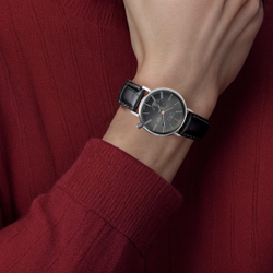 ZEPPELIN Hindenburg Collection Quartz Movement 50 meter Water Resistance Unisex Watch Black Dial