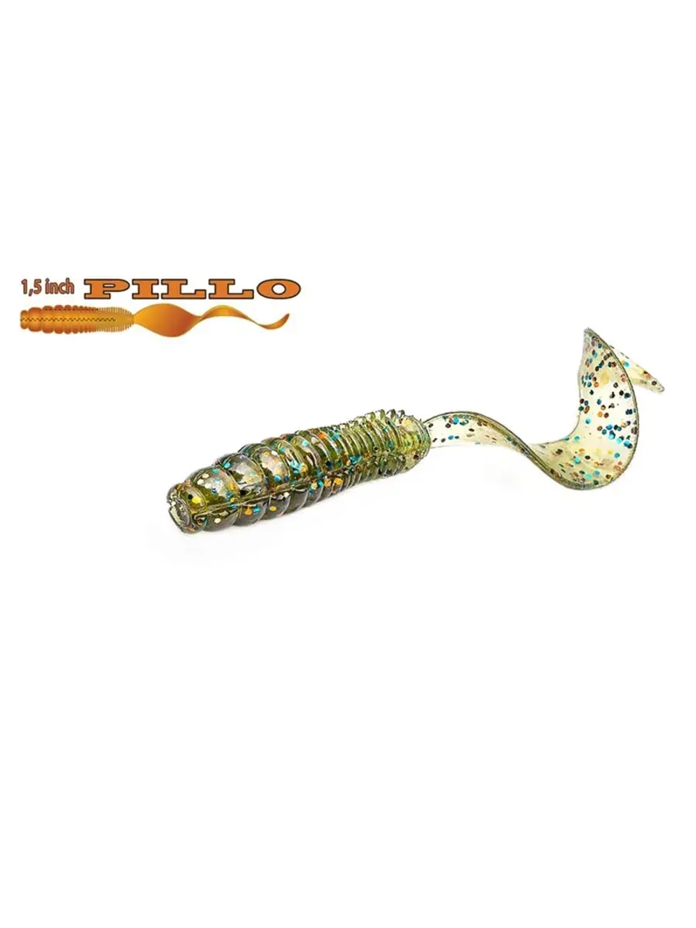 Твистер Homunculures Pillo 2.0'' 50.8мм вес 2.1гр 119 8шт