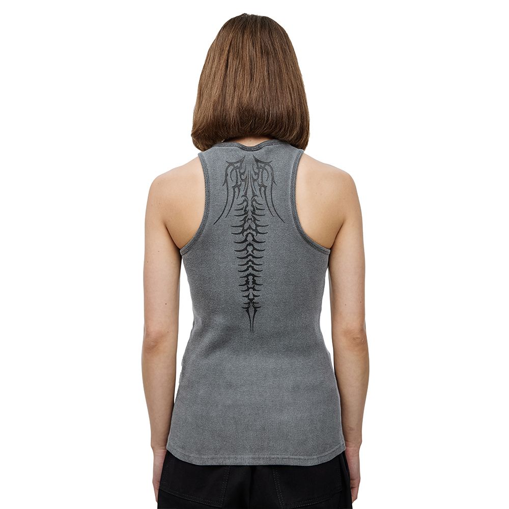 Майка Волчок Chimera серая