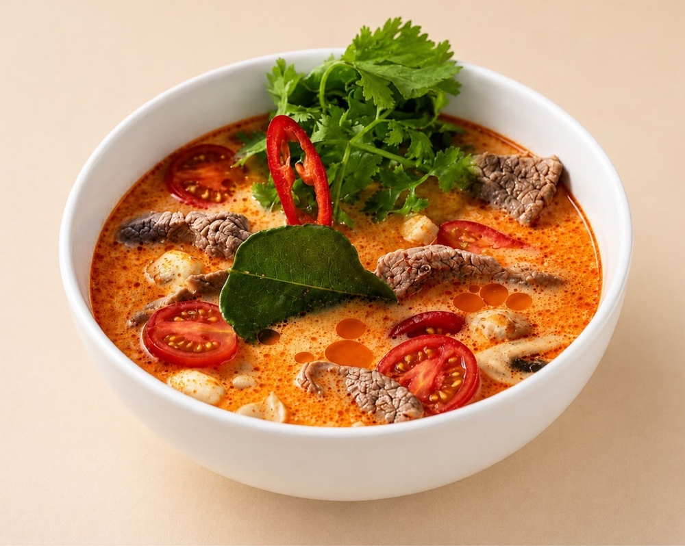 Том ям с говядиной 🌶️