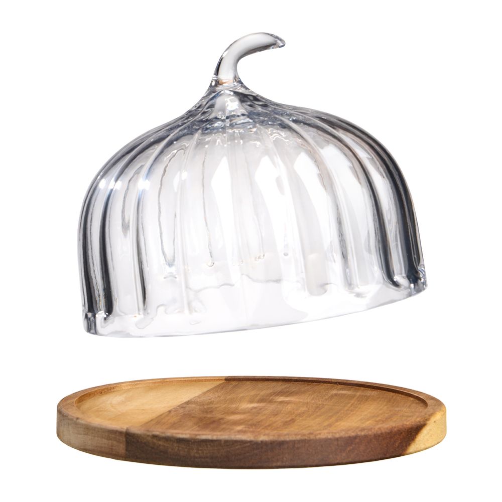 БЛЮДО СЕРВИРОВОЧНОЕ "VILLAGE" С КРЫШКОЙ ДИАМЕТР 24 СМ ВЫСОТА 19 СМ