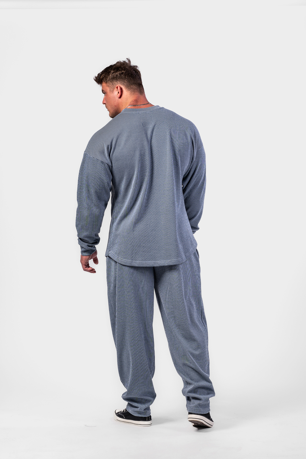 Свитшот Oversized Pullover SIGNATURE 797 Синий