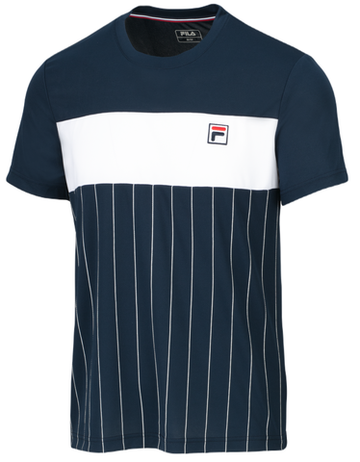Футболка для мальчика теннисная Fila T-Shirt Mauri - небесный