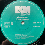 Keith Jarrett ‎– Arbour Zena (Германия 1976г.) ECM