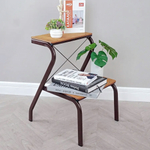 Табурет-стремянка "Конёк" коричневый