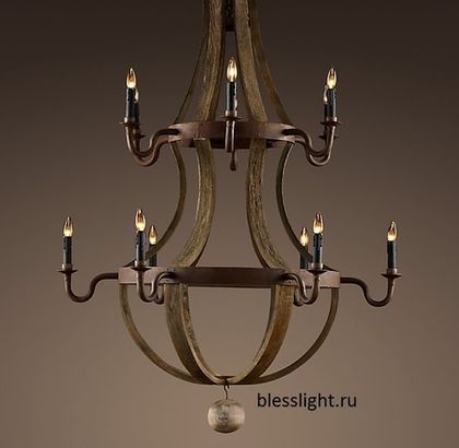 Люстра Wine barrel 8020–12+6 фото Люстра Wine barrel 8020–12+6