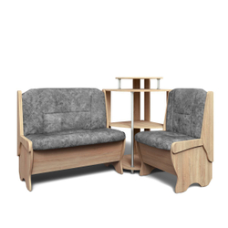 Кухонный набор Лотос дуб сонома/графит