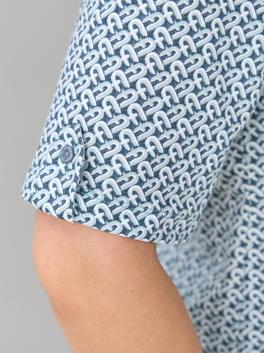 Блузка БЛ-122/фурла-голубойджинс