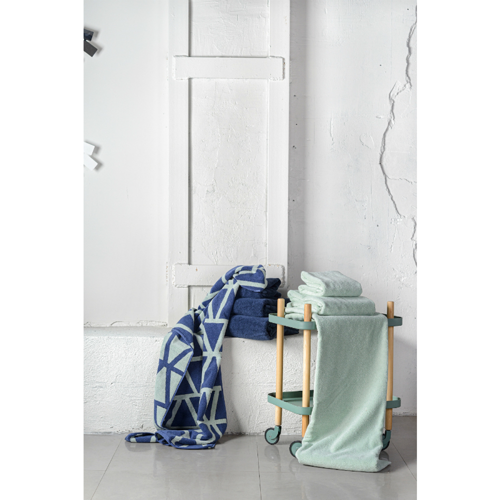 Полотенце 30х30 Tkano Essential мятное