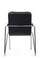 Стул Самба с деревянными подлокотниками SMB-02H Хром гальв. Черный